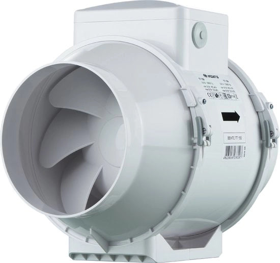 Ventilatore di scarico TT 150 mm - Ventilatore inline - Fino a 520 m³/h