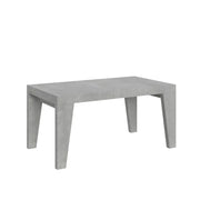 Tavolo allungabile 160/420x90 cm Naxy colore cemento