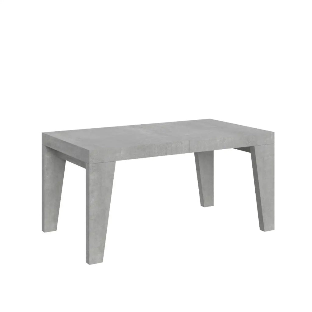 Tavolo allungabile 160/420x90 cm Naxy colore cemento