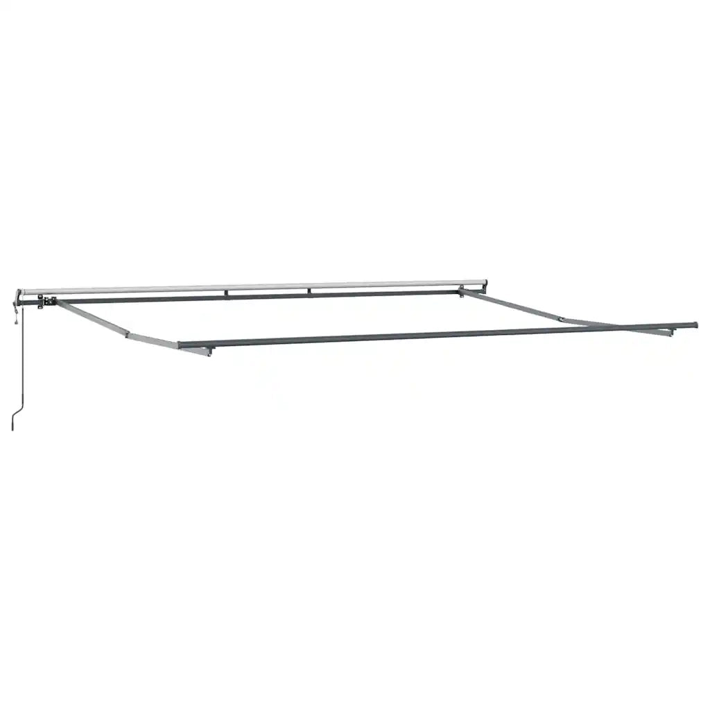 Tenda Retrattile Rosso e Bianco 400 × 350 cm 3330757