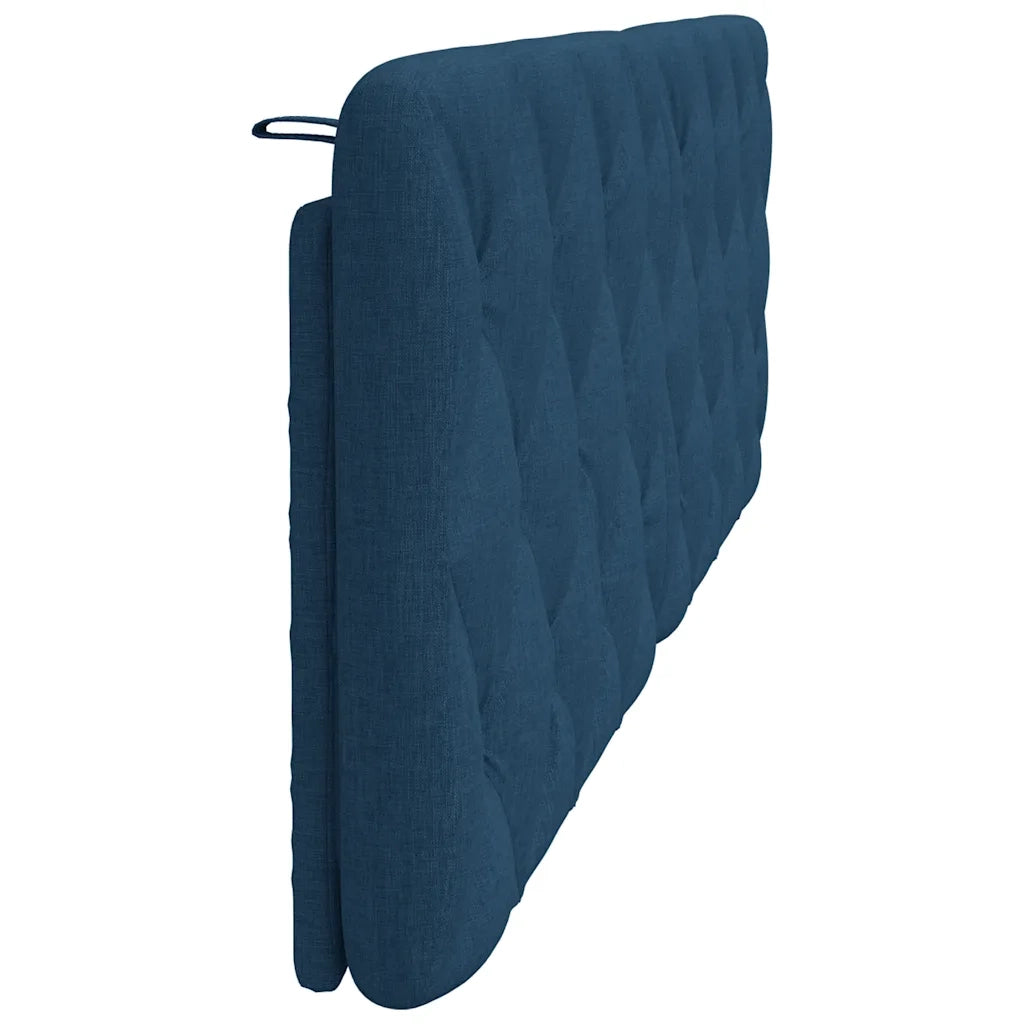 Cuscino Testiera Blu 160 cm in Tessuto 4019232