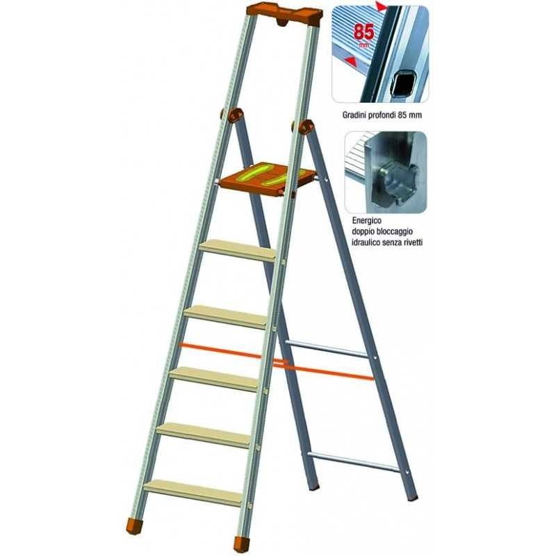 Scala Facal Piu+Su Sez.24X50 Gradini 4