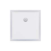 Luce scala LED quadrata bianca sensore 0,6W Eko-Light