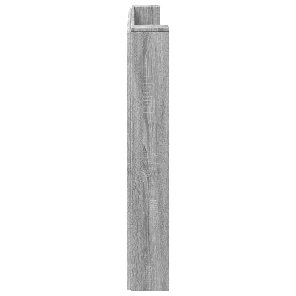 Testiera | Testata Grigio Sonoma 200 x 16,5 x 103,5 cm Legno multistrato
