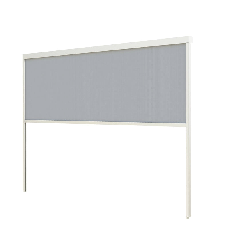 Pergola bioclimatica OmbrÃ©a autoportante VS - 3x6M Bianco + 2 tende