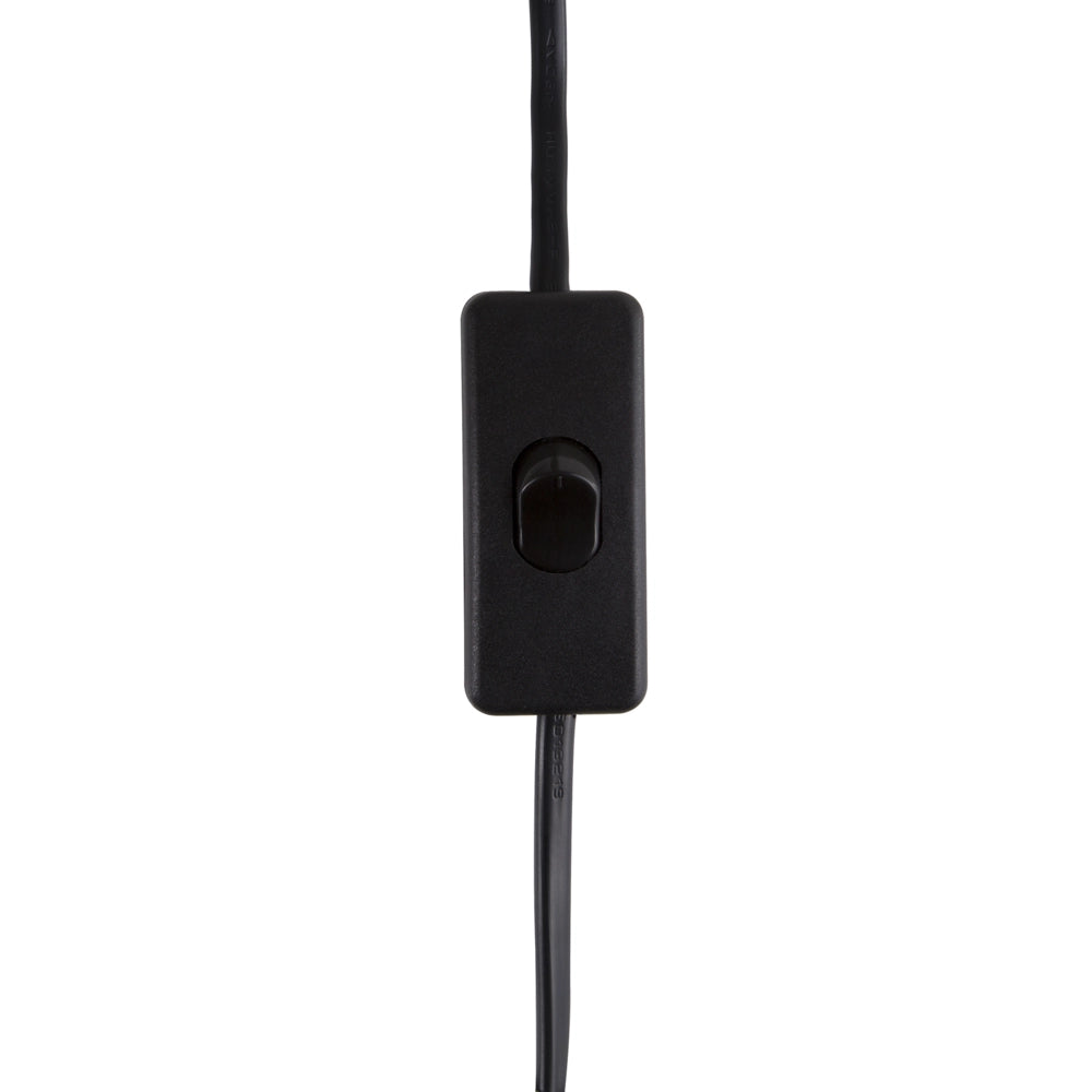 Lampada da Tavolo in Ceramica dorato 42H cm Nero Paralume paralume in policotone Base a Coste Moderna