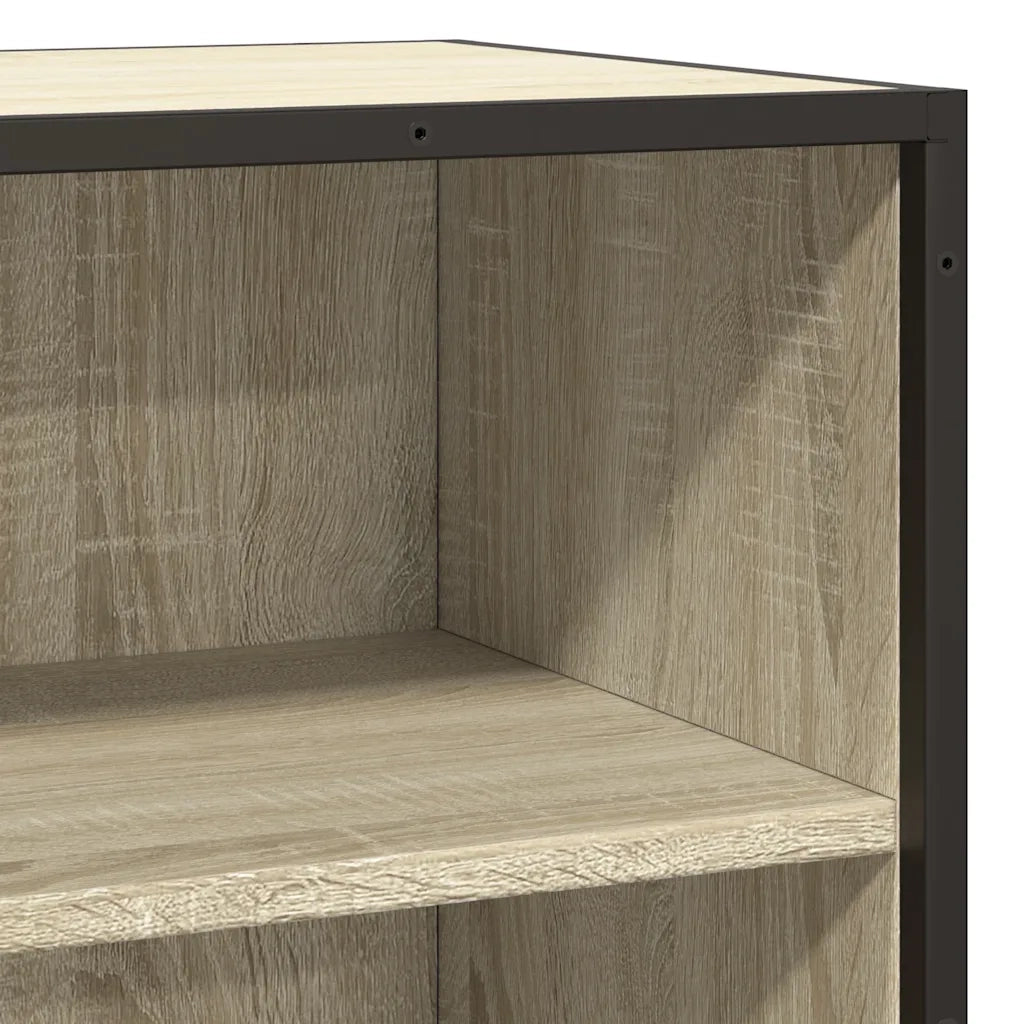 Credenza Rovere Sonoma 68x35x76 cm in Truciolato 848975