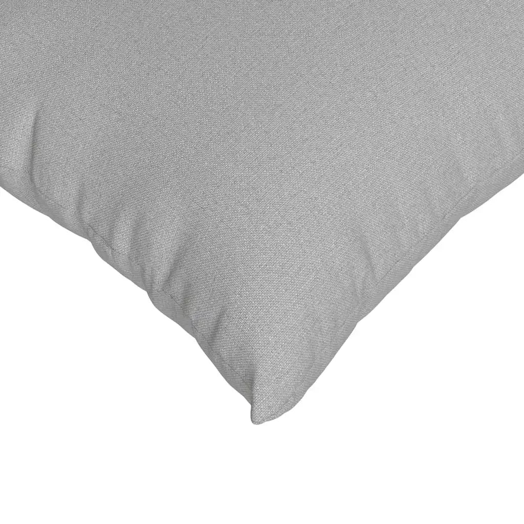 Cuscini da Divano 2 pz-Set di 2 Cuscini per Sofa Grigio Nuvola 70 x 50 cm Tessuto