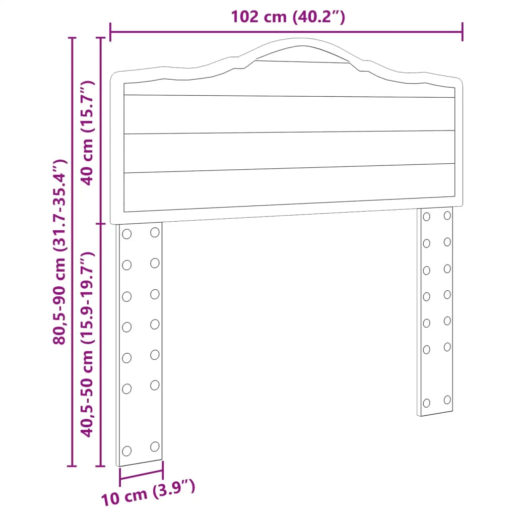Testiera | Testata Legno vecchio Legno multistrato