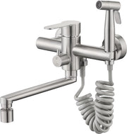 Montaggio da cucina con spruzzatore e 360° girevole - Rubinetto da cucina a spruzzo 

Modello: 123456
Materiali: RVS
Caratteristiche: 360° girevole, spruzzatore integrato