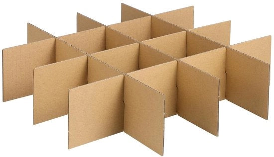Divise Carta - Set per Scatole di Mobili - Protezione Oggetti Frantumabili - Imballaggio Efficiente - Colore Arancione - Riduce il Rischio di Collisioni