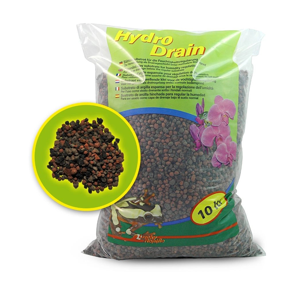 Lucky Reptile Hydro Drain 8L - substrato argilloso per terrari
