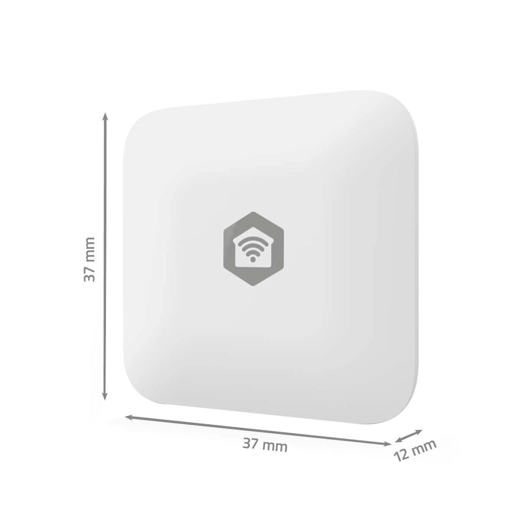Sensore di Perdite d'Acqua Connesso Zigbee Impermeabile IP66 Compatibile Android e iOS Bianco Nedis
