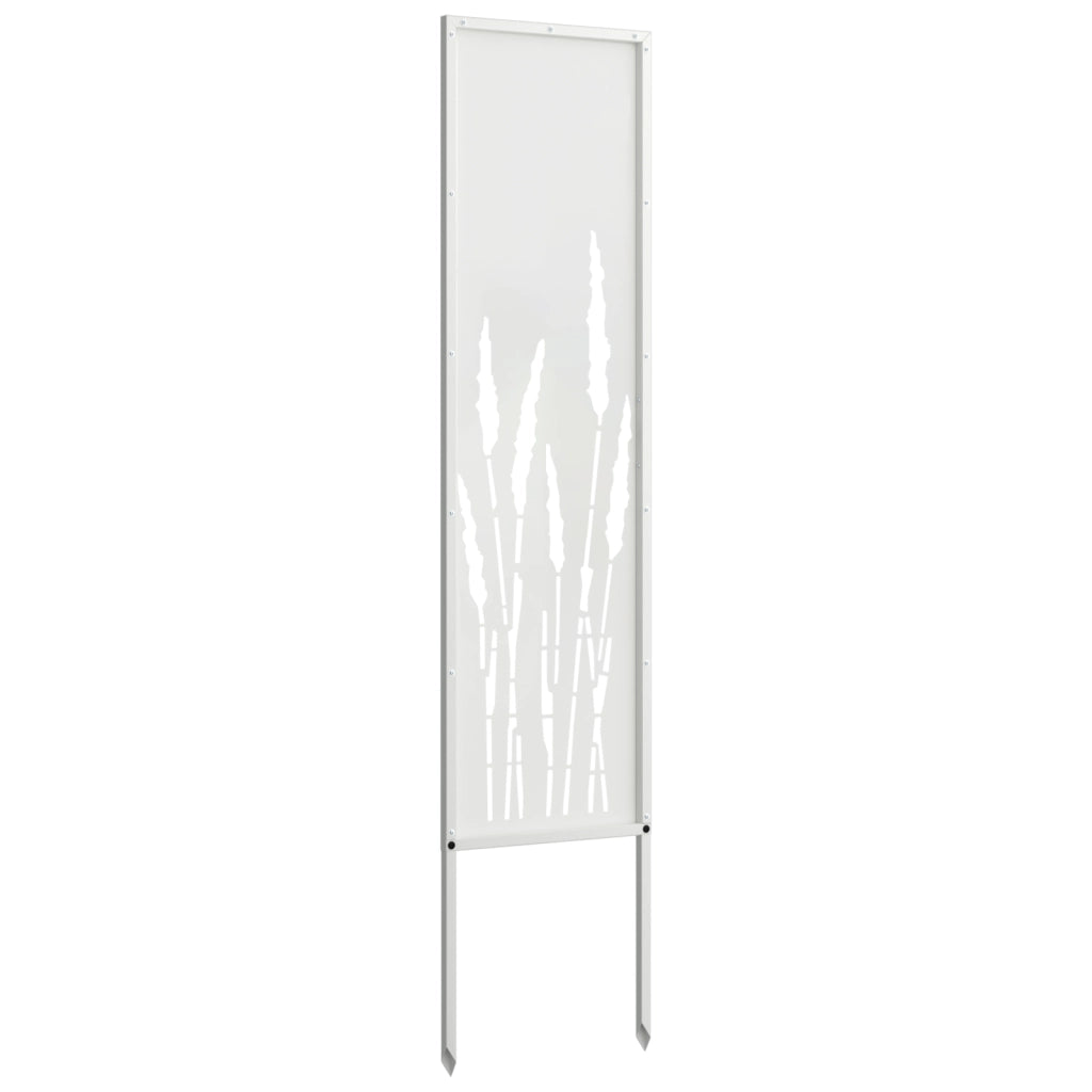 Schermo per privacy in giardino Traforo Bianco 32 x 140 cm 876239