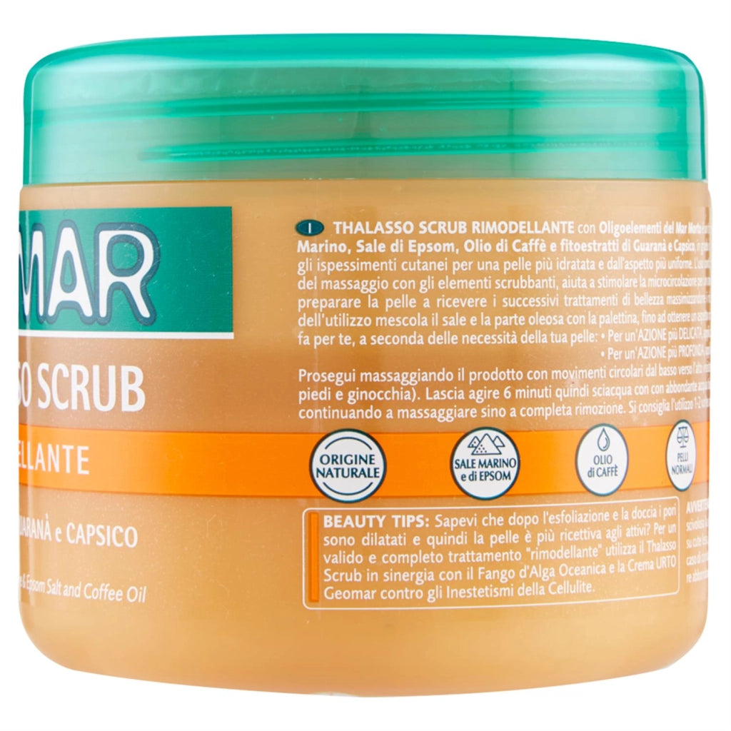 GEOMAR THALASSO SCRUB 600GR RIMODELLANTE