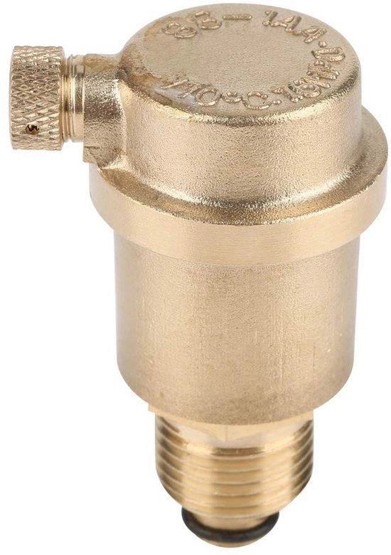 Vitamina per Sfiato - Protezione Antiruggine - Sfiato Automatico - DN15 G1/2 - Alta Resistenza Termica - Ermetico - Lunghezza 7cm