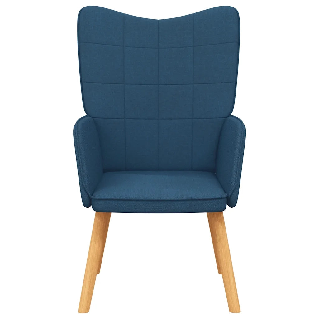 Sedia Relax Blu in Tessuto 327923