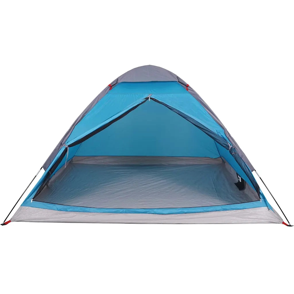Tenda da campeggio | Tenda da campo a Cupola per 2 Persone Blu Impermeabile