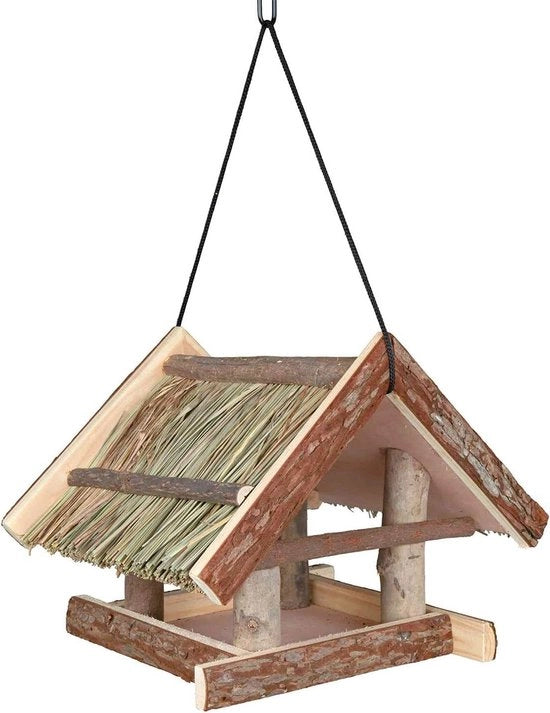 Casa per animali 25 x 25 x 25 cm naturale - decorazione giardino