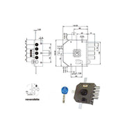 Serratura Sic.Quintupl.Dx Pompa Jm426 Moia