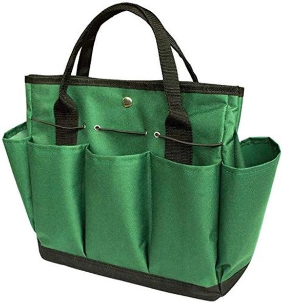 Kit di attrezzi per giardinaggio - Set di contenitori per il giardino con più cassetti - Spazioso e robusto - Verde scuro - Utile per gli appassionati di giardinaggio - Ideale per la conservazione