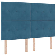 Testiera | Testata Blu Scuro 160 cm Velluto