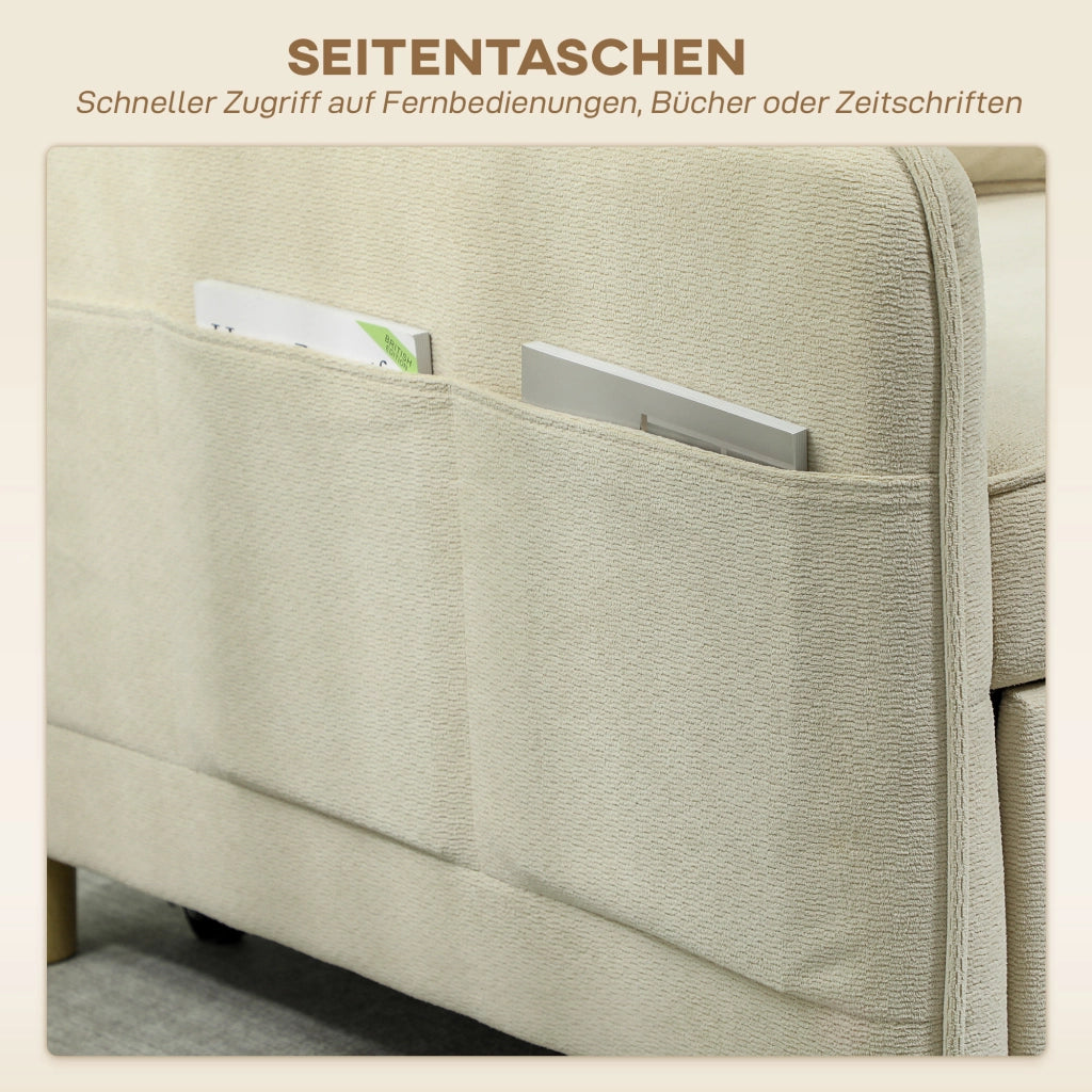 Sedia letto imbottita ¨C Minimal ¨C beige
