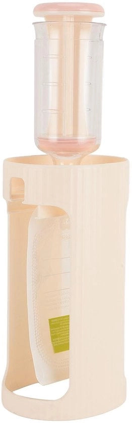 Stazione per la preparazione di cibi per bambini - Macchina per biberon portatile - 10 contenitori da 118 ml - Regolazione manuale - Plastica sicura per alimenti - Ideale per spuntini - Preparatore di cibi per bambini