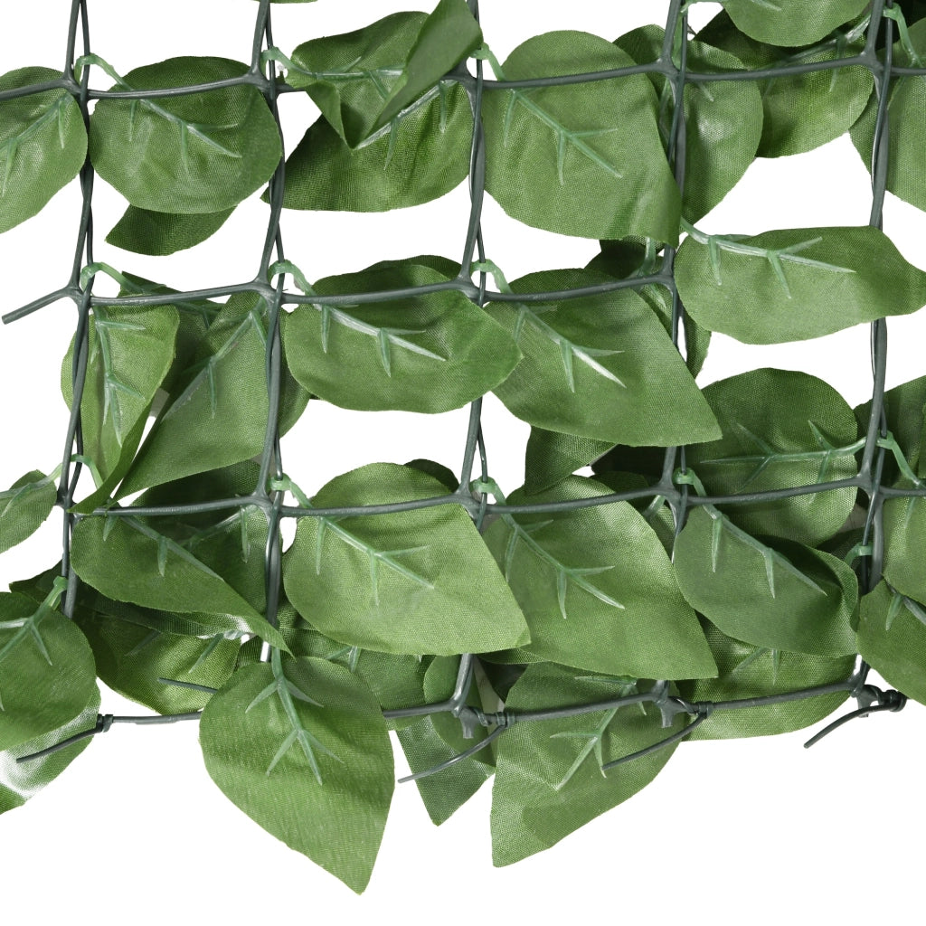 Siepe Artificiale Frangivista Rotolo 3x1m ¨C Xylo ¨C Fogliame Faggio Anti-UV Verde Scuro
