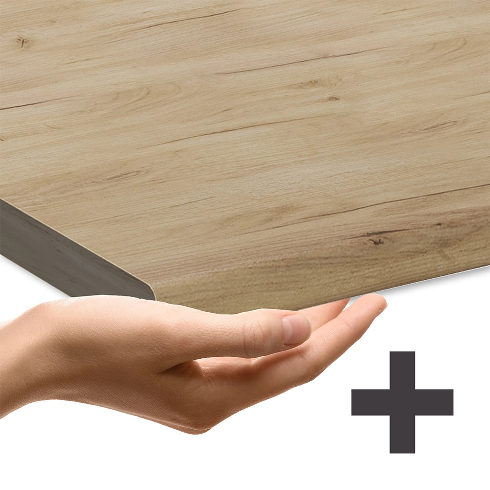 Pannello frontale della lavastoviglie R-Line Sonoma/Bianco 45 cm, PL Rovere Vicco