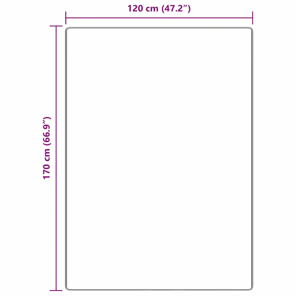 Tappeto Shaggy Antiscivolo Marrone 120 x 170 cm PP 4019792