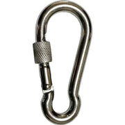 MOSCHETTONE CON GHIERA INOX 60 mm