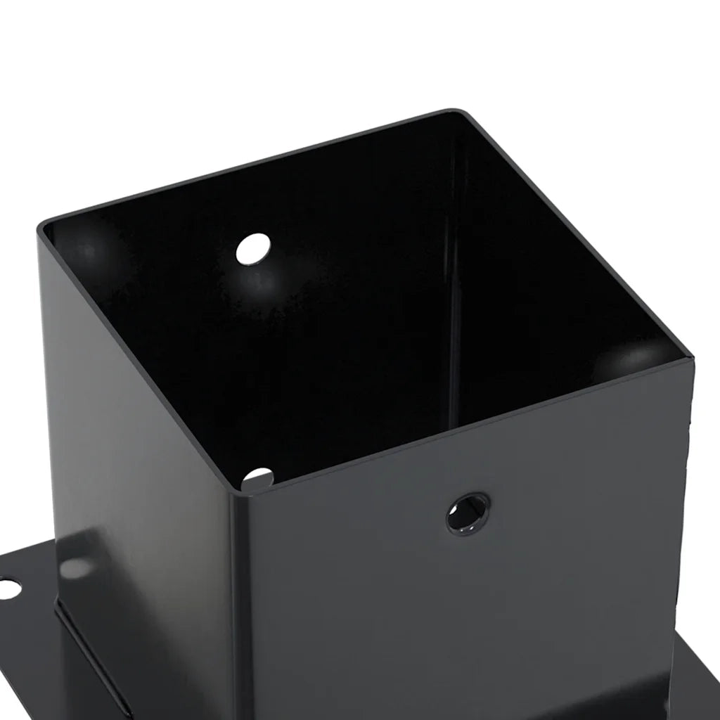 Basi Pali Quadrati 12 pz 141x141 mm Acciaio Verniciato Polvere CFW3604860