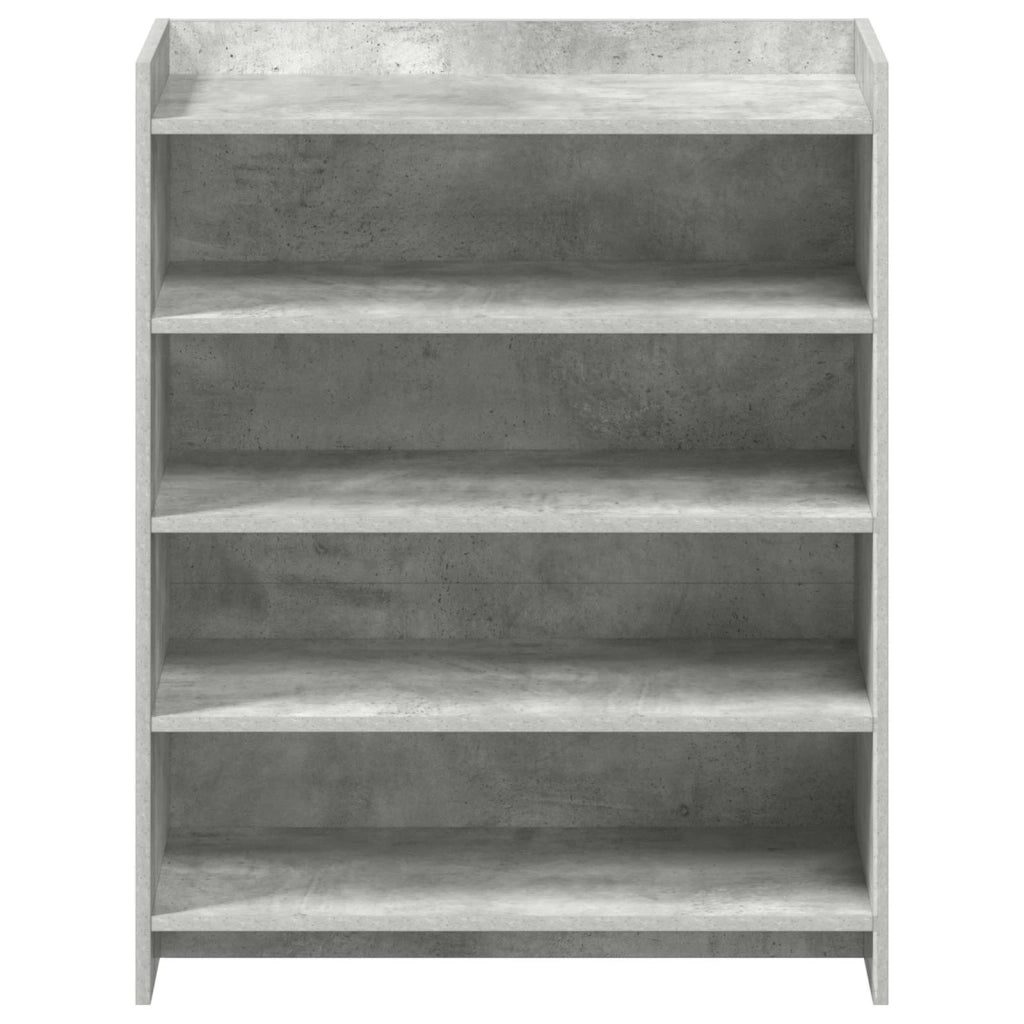 Mobile per scarpe Grigio Cemento 73,5 x 36 x 92 cm 8011318