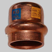 TAPPO FEMMINA RAME A PRESSARE  18     MADE IN ITALY