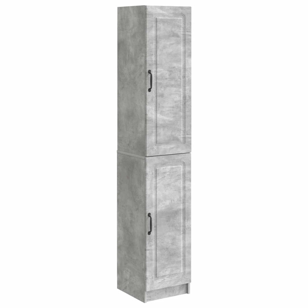 Set di armadi 2 pcs Grigio Cemento Legno ingegnerizzato 3416955
