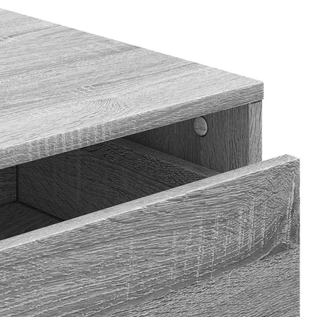 Cassettiera Angolare Grigio Sonoma 40x41x58cm Legno Multistrato 852839