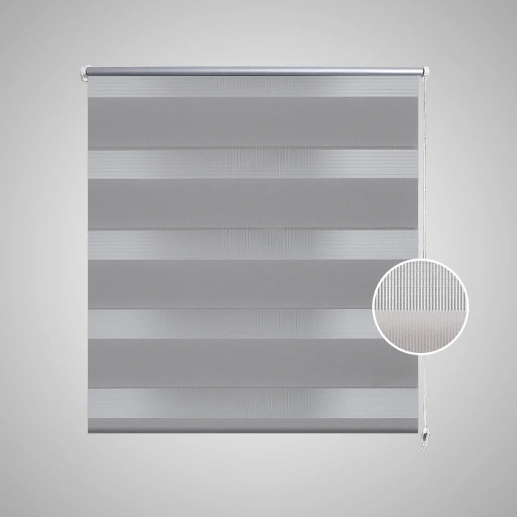Tenda a rullo grigia vagliante 40 x 100 cm tenda per finestra schermatura privacy tapparella 4102077