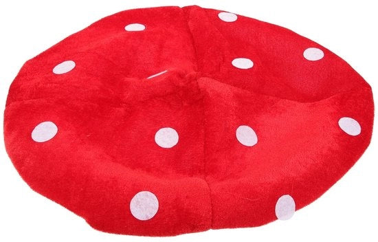 Cappello per Festa con Fungo - Accessorio Divertente - Ideale per Bambini - Festa e Carnevale - Materiale Plush - Modelli Variabili