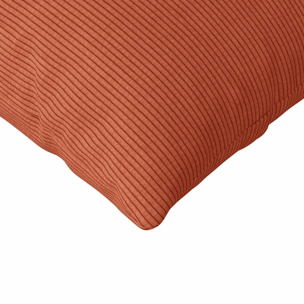 Cuscini da Divano 2 pz | Cuscini per sedie Rosso Arancio 120 x 40 cm