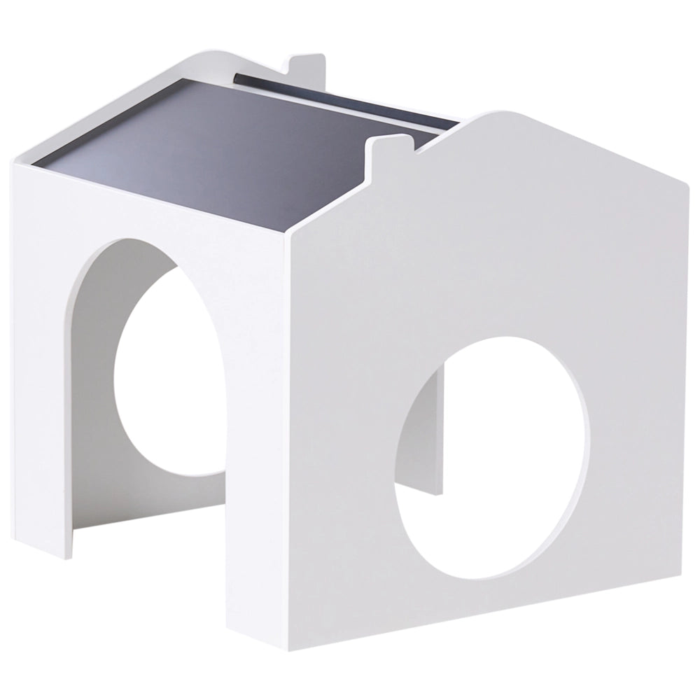 Set da tavolo per bambini a 2 posti con sedie Tavolo multicolore in MDF con lavagna da tavolo Camera dei bambini