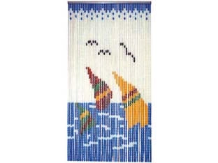 TENDA ANTI MOSCHE A PIASTRINA VELE  44 strisce per 63 piastrine  cm.120x230h.    VETTE