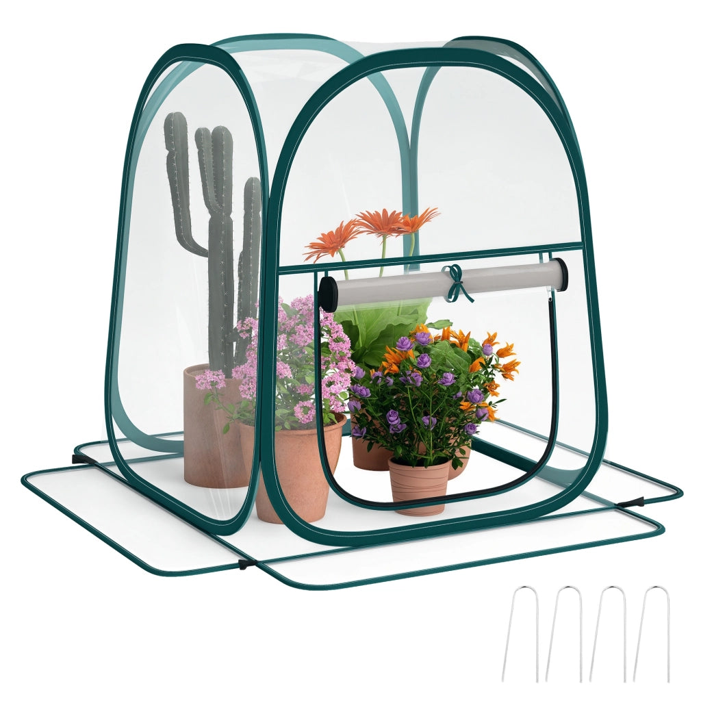 Mini Serra ¨C zephmum ¨C PVC Trasparente 70x70x80 cm