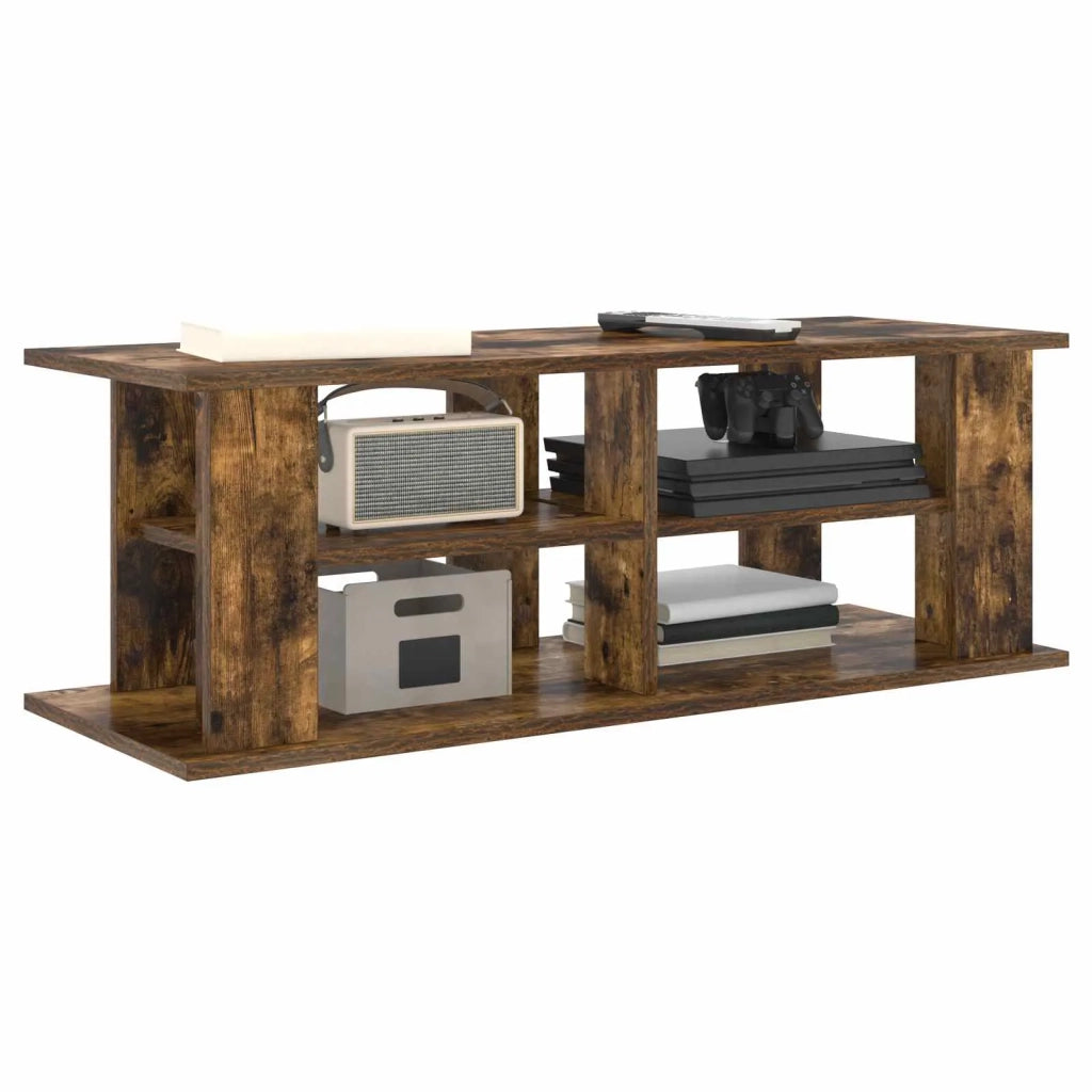 Supporto TV-Credenza per TV-Mobile TV Rovere fum¨¦ 96 x 35 x 33,5 cm