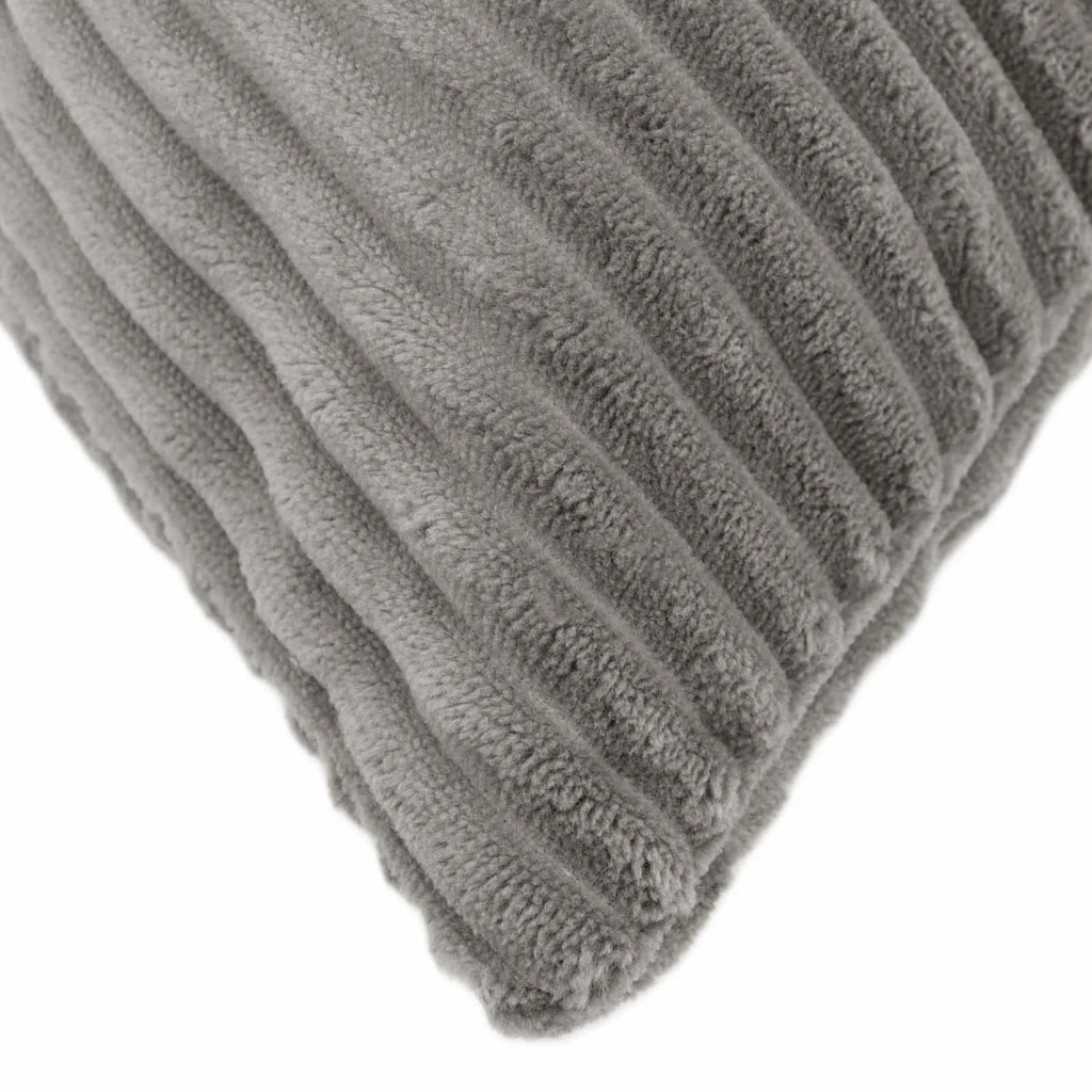 Federa 2 pcs ALMELO Grigio Chiaro 30 x 50 cm corduroy 913957