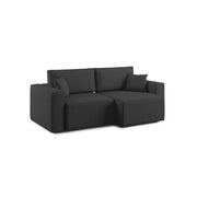 Morfeo Divano in tessuto impermeabile 215 cm nero