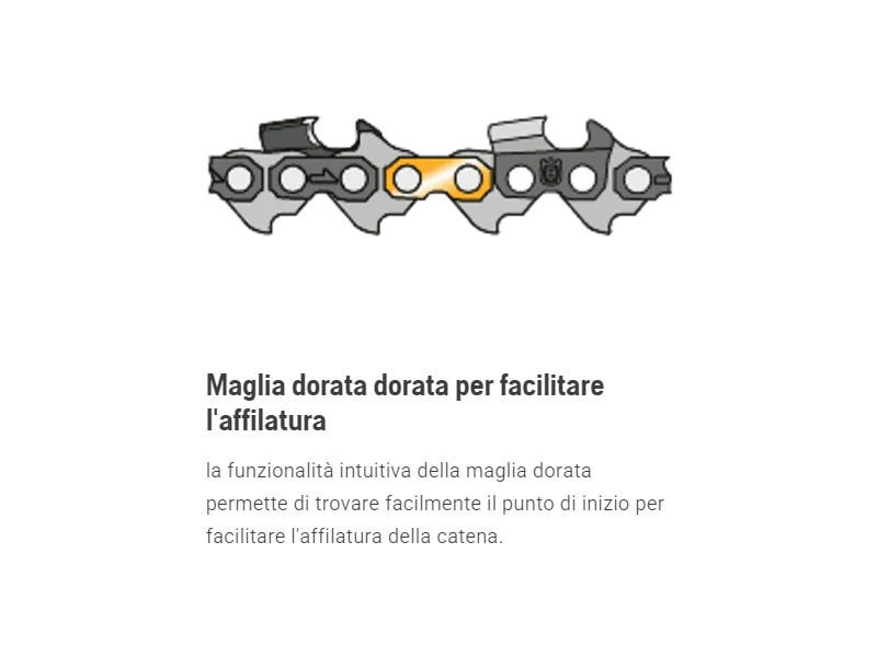 Catena Husqvarna X-Precision SP21G .325 mini PIXEL 1,1 mm motoseghe a batteria - 59E