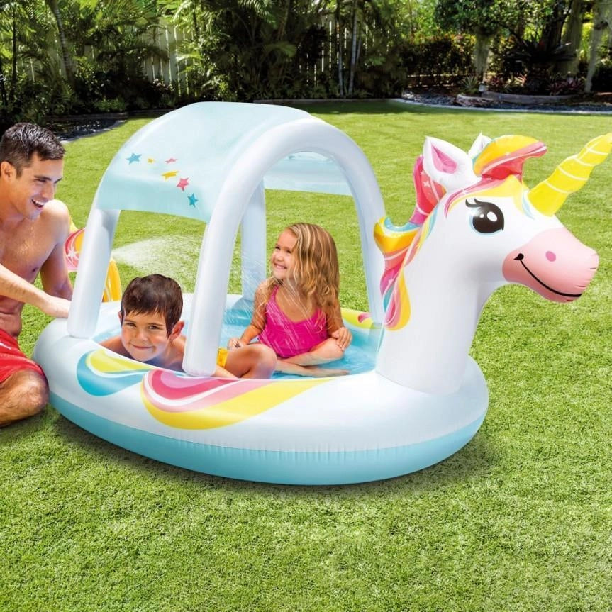 Intex 58435NP piscina fuori terra Piscina gonfiabile Piscina rotonda 130 L Multicolore