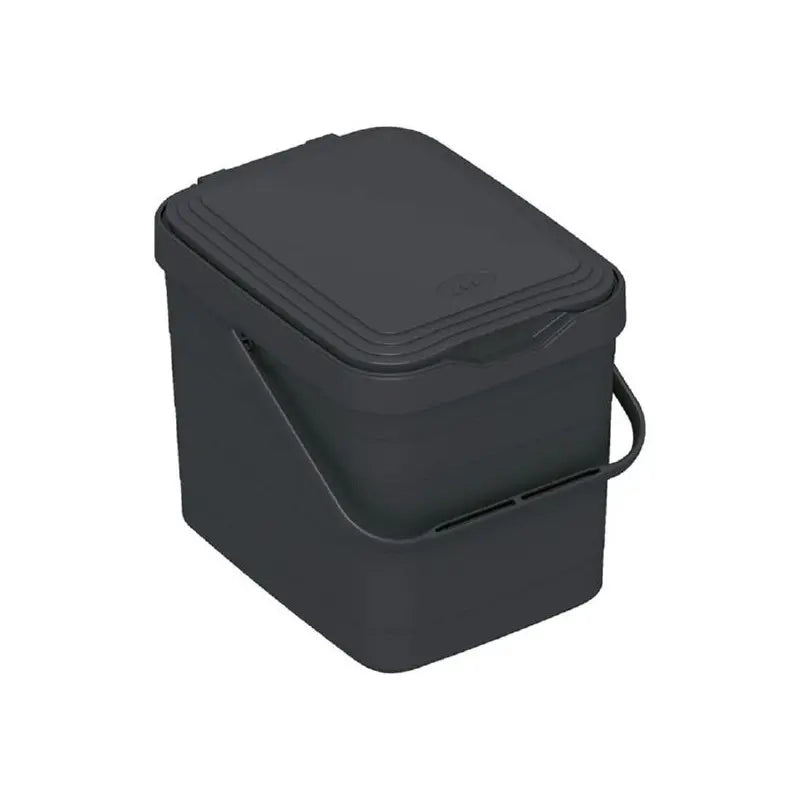 Pattumiera Walbin grigio antracite 8L