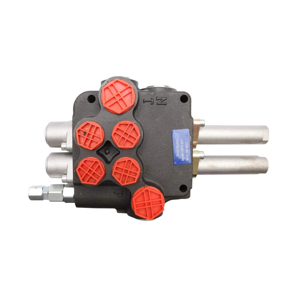 DISTRIBUTORE OLEODINAMICO  P80 per cavo joystick a 2 circuiti